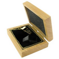 Deluxe Gold Whistle Gift Set in Oak Box